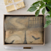 Gegrild Huis Decoupage Tissuepapier (Geschenk)