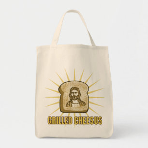 Gegrilde Cheesus canvas Tote Bag