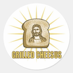 Gegrilde Cheesus stickers