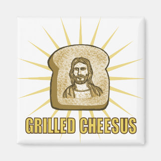 Gegrilde cheesusmagneet magneet