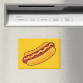 Gegrilde Hotdog Magneet (Insitu (Vaatwasser))