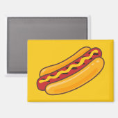 Gegrilde Hotdog Magneet (Voorkant / Achterkant)