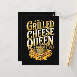 Gegrilde Kaas Dag Briefkaart