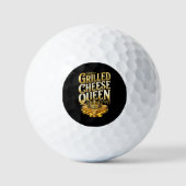 Gegrilde Kaas Dag Golfballen (Voorkant)