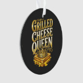 Gegrilde Kaas Dag Ornament (voorkant)