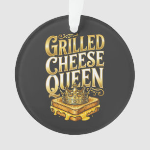 Gegrilde Kaas Dag Ornament
