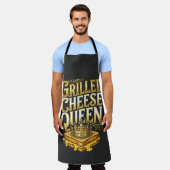 Gegrilde Kaas Dag Schort (Gedragen)