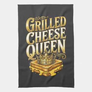 Gegrilde Kaas Dag Theedoek