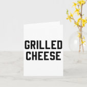 Gegrilde kaas en tomatensoep bijpassende kostuums  kaart (Gele Bloem)