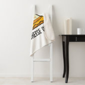 Gegrilde kaas Koningin Grappige gegrilde kaas Sherpa Deken (In situ)