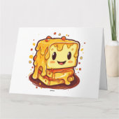 Gegrilde kaas liefhebber kaart (Achterkant)