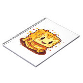 Gegrilde kaas liefhebber notitieboek (Linkerzijde)