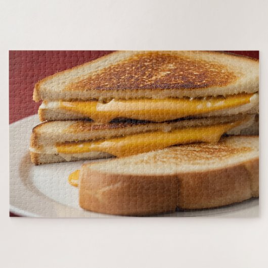 Gegrilde Kaas Sandwich Legpuzzel (Horizontaal)