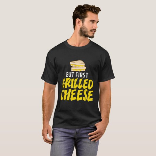Gegrilde kaas Sandwich Recepten Broodmaker T-shirt (Voorkant volledig)