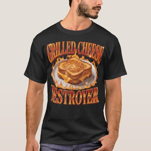 Gegrilde Kaas T-shirt (Voorkant)