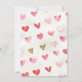 Gegrilde Kaas Valentijnse  Galentines dag Party Kaart (Achterkant)