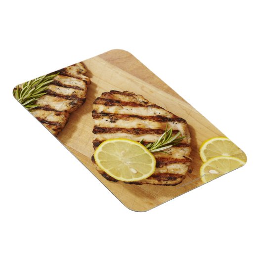 Gegrilde kippenborsten magneet (Rechterzijde)
