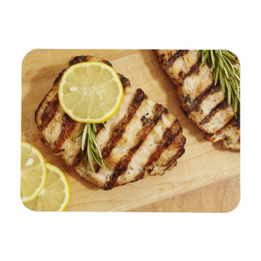 Gegrilde kippenborsten magneet (Horizontaal)