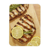 Gegrilde kippenborsten magneet (Verticaal)