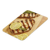 Gegrilde kippenborsten magneet (Linkerzijde)