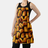 Gegrilde maïs op de cob bedekt, food thema schort (Insitu)