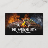 Gegrilde Steaks op de Grill Visitekaartje (Voorkant)