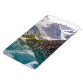 Gegroeid in Blauwe Bezinning Magneet (Linkerzijde)