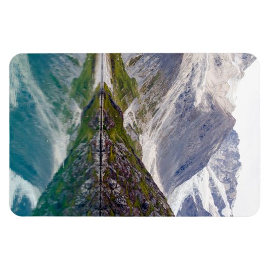 Gegroeid in Blauwe Bezinning Magneet (Horizontaal)