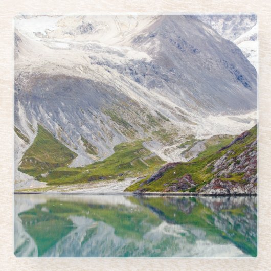 Gegroeid in het Blauw Glazen Onderzetter (Voorkant)