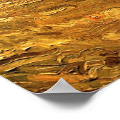 Gegroeid veld (de Voren) door Vincent van Gogh Poster (Hoek)