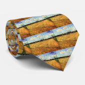 Gegroeid veld (de Voren) van Vincent van Gogh Stropdas (Opgerold)