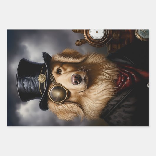 gegroepeerd inpakpapier vel (Voorkant 3)