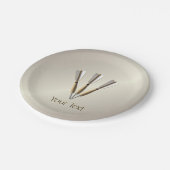 Gegroepeerd ontwerp voor kunstwerken papieren bordje (Gekanteld)