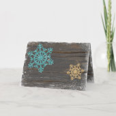 Gegroet met liefdesseizoenen feestdagen kaart (Achterkant)