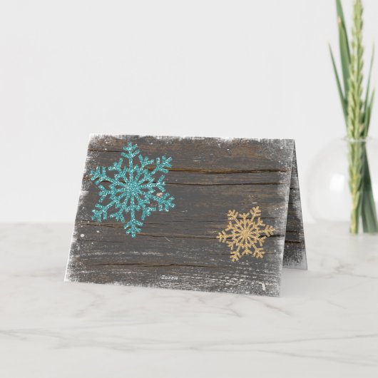 Gegroet met liefdesseizoenen feestdagen kaart (Achterkant)