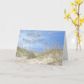 Gegroet van soennitisch OBX-Zee haverstukken Kaart (Gele Bloem)