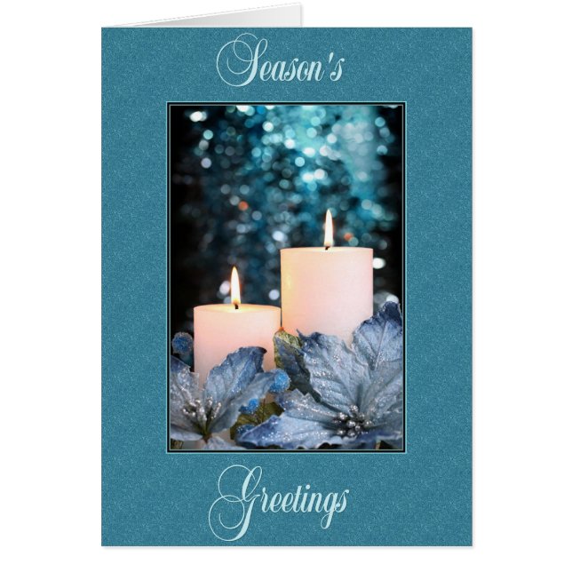 Gegroet van witte kaarsen (Voorkant)