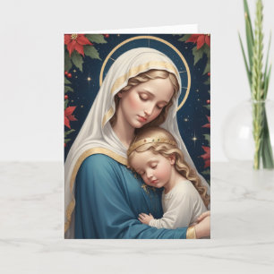 Gegroet zij Maria Traditioneel Katholiek Feestdagen Kaart