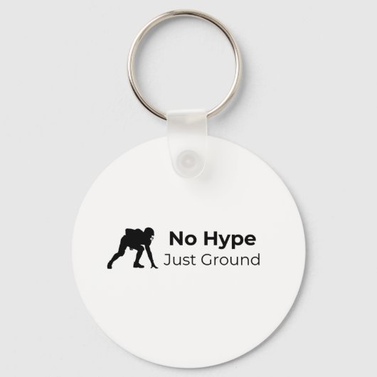 Gegrondde Inspiratie – Nadenkend Citaat Cadeau voo Sleutelhanger (Voorkant)