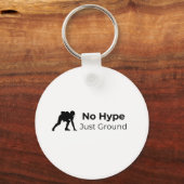 Gegrondde Inspiratie – Nadenkend Citaat Cadeau voo Sleutelhanger (Voorkant)