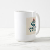 Gegroot & Stijgend Koffiemok (Voorkant rechts)