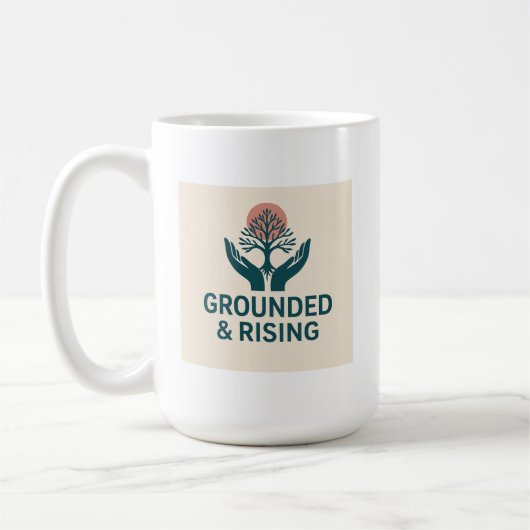 Gegroot & Stijgend Koffiemok (Links)