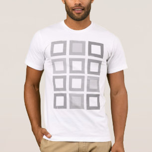 Gegummerde volgorde t-shirt