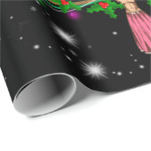 Gehaakte apparaten met kerstbomen cadeaupapier (Rol Hoek)