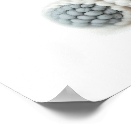 gehaakte bosje olifant poster (Hoek)