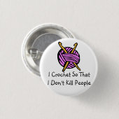 Gehaakte Button (Voorkant /achterkant)