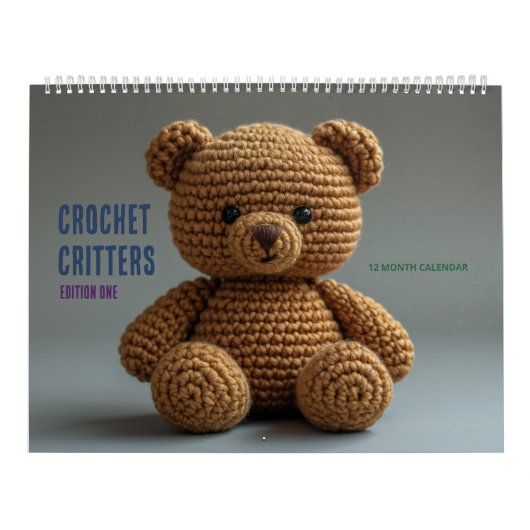 Gehaakte Critters: Editie één Kalender (Hoes)