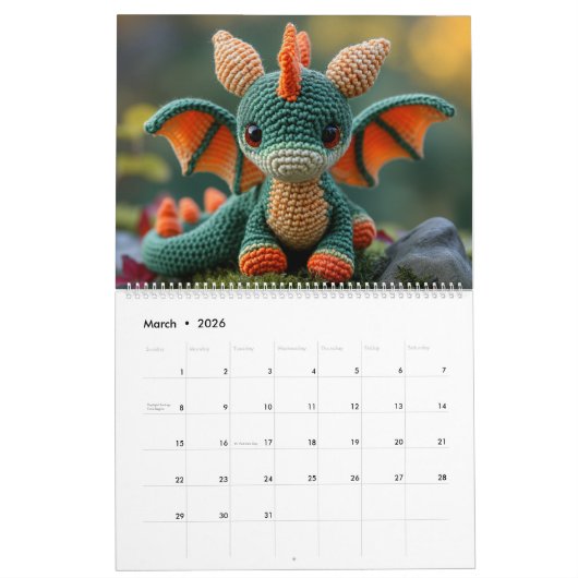 Gehaakte Critters: Editie één Kalender (Mar 2026)