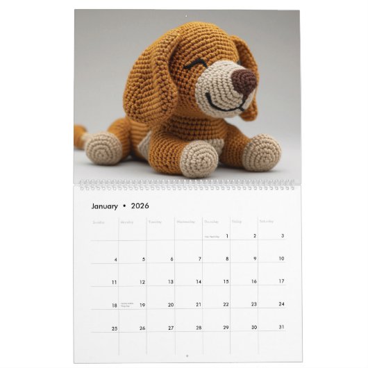 Gehaakte Critters: Editie twee Kalender (Jan 2026)