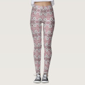  gehaakte Daisy Lace Print Leggings (Voorkant)